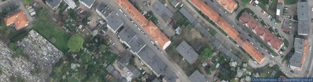 Zdjęcie satelitarne Grota-Roweckiego Stefana, gen. ul.