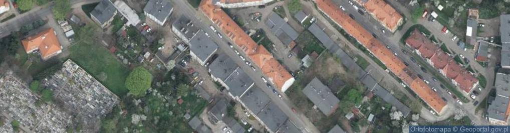 Zdjęcie satelitarne Grota-Roweckiego Stefana, gen. ul.