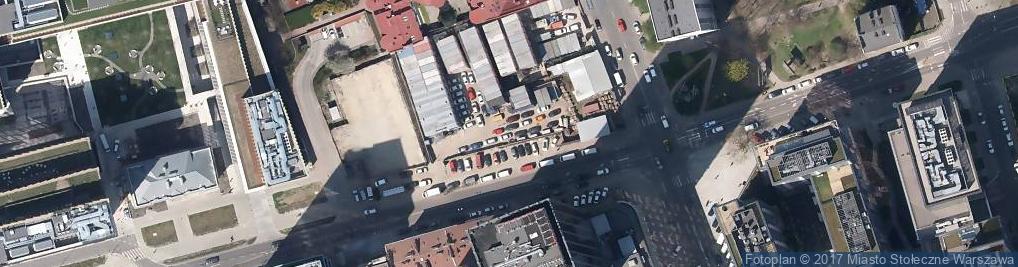 Zdjęcie satelitarne Grzybowska ul.