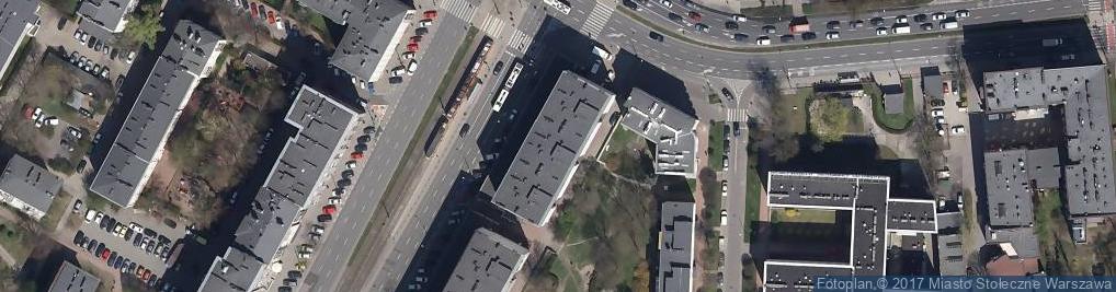 Zdjęcie satelitarne Grójecka ul.