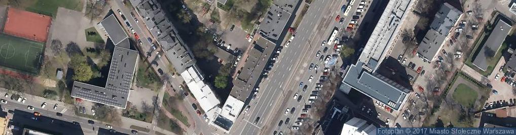 Zdjęcie satelitarne Grójecka ul.