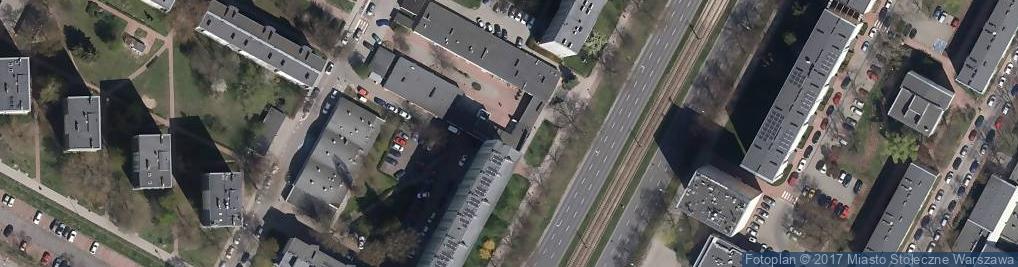 Zdjęcie satelitarne Grójecka ul.