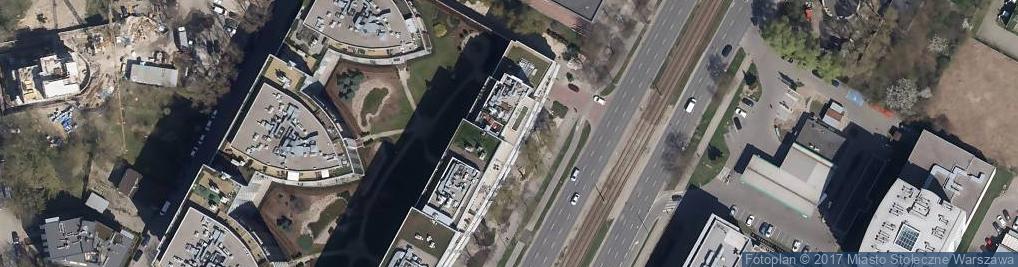 Zdjęcie satelitarne Grójecka ul.
