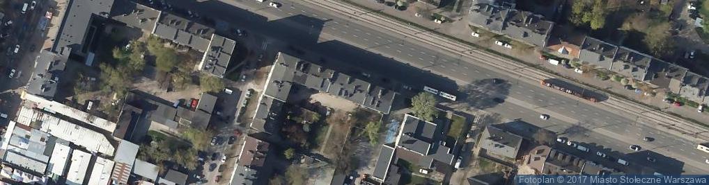 Zdjęcie satelitarne Grochowska ul.