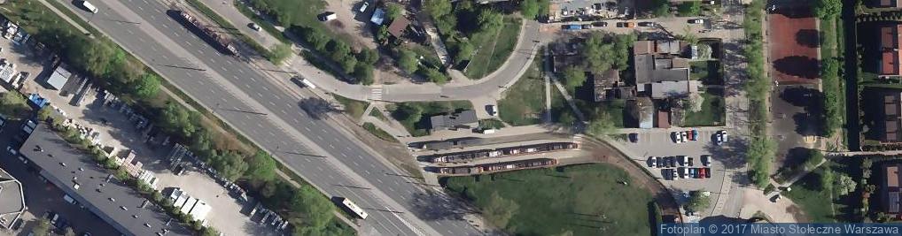 Zdjęcie satelitarne Grochowska ul.