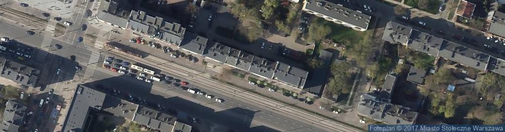 Zdjęcie satelitarne Grochowska ul.