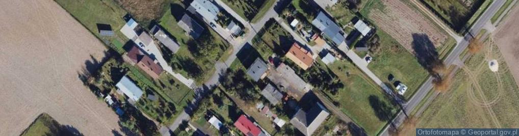 Zdjęcie satelitarne Groszkowskiego, ks. inf. ul.