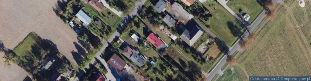 Zdjęcie satelitarne Groszkowskiego, ks. inf. ul.