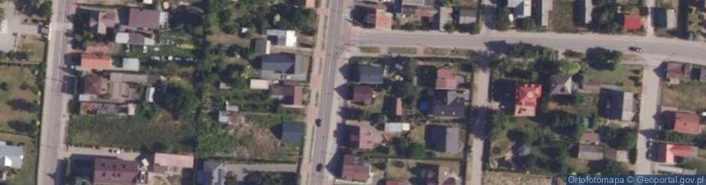 Zdjęcie satelitarne Grodzieńska ul.