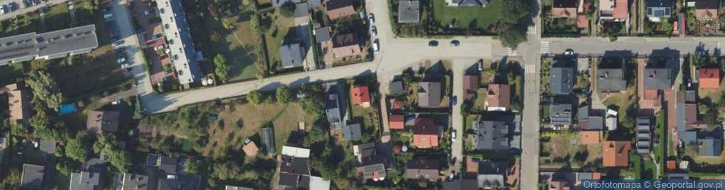 Zdjęcie satelitarne Grottgera Artura ul.