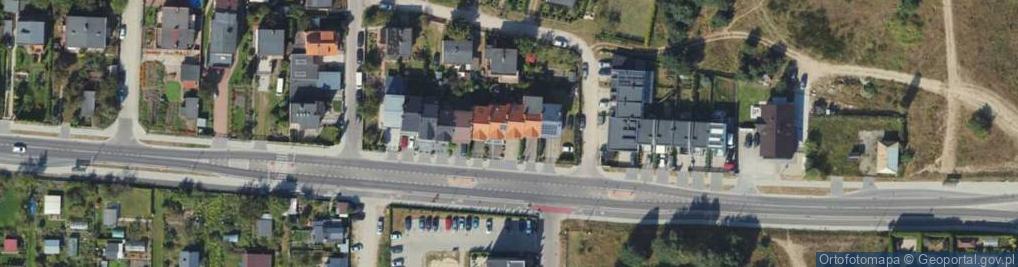 Zdjęcie satelitarne Gryfa Pomorskiego ul.