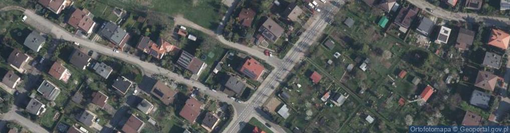 Zdjęcie satelitarne Grottgera Artura ul.