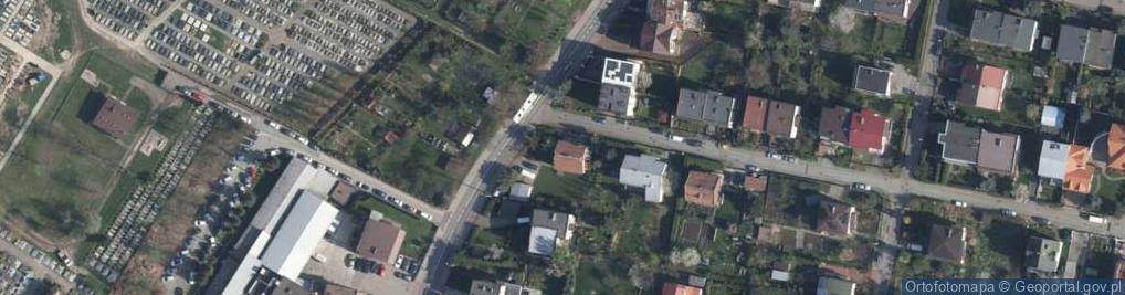 Zdjęcie satelitarne Grottgera Artura ul.