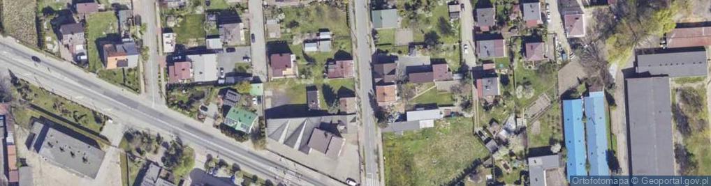 Zdjęcie satelitarne Grunwaldzka ul.
