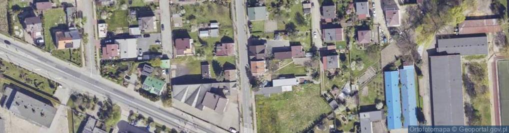 Zdjęcie satelitarne Grunwaldzka ul.