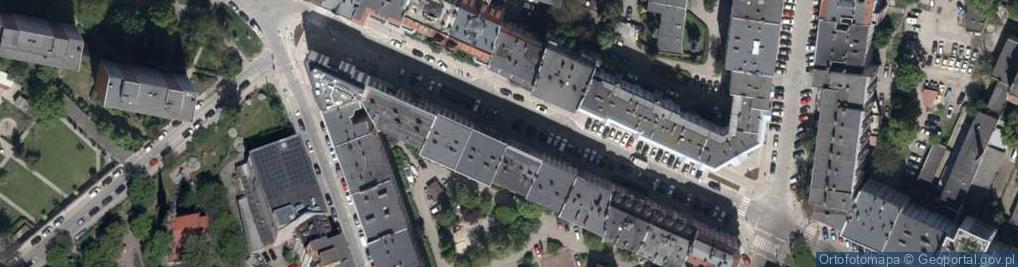 Zdjęcie satelitarne Grunwaldzka ul.