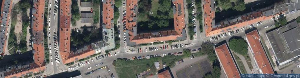 Zdjęcie satelitarne Grunwaldzka ul.
