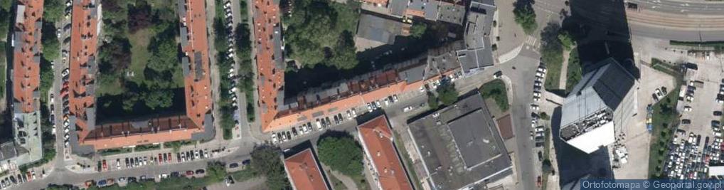 Zdjęcie satelitarne Grunwaldzka ul.