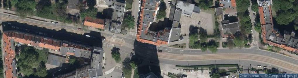 Zdjęcie satelitarne Grunwaldzka ul.