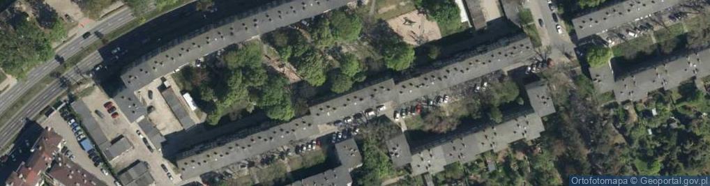 Zdjęcie satelitarne Grudziądzka ul.
