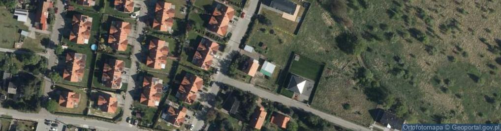 Zdjęcie satelitarne Grawerska ul.