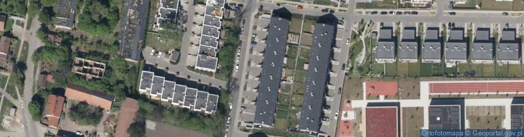 Zdjęcie satelitarne Granitowa ul.