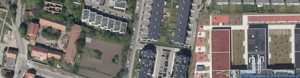 Zdjęcie satelitarne Granitowa ul.