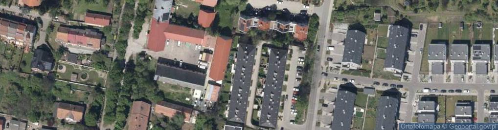 Zdjęcie satelitarne Granitowa ul.