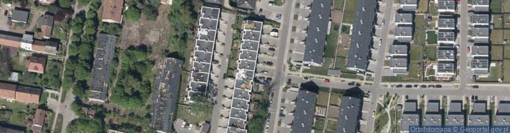 Zdjęcie satelitarne Granitowa ul.