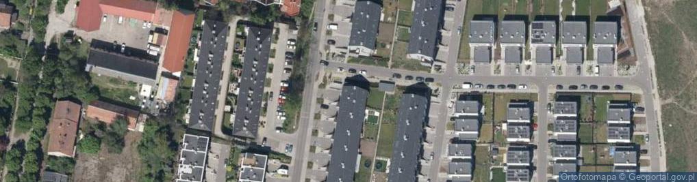 Zdjęcie satelitarne Granitowa ul.