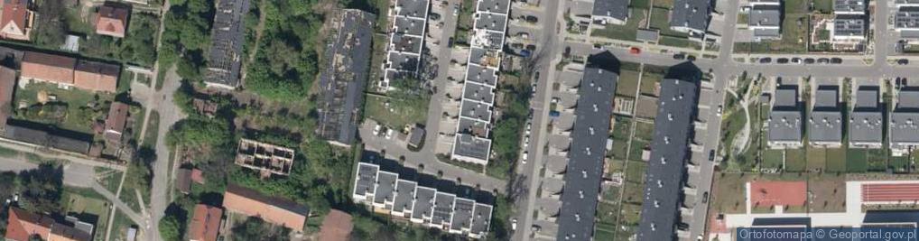 Zdjęcie satelitarne Granitowa ul.