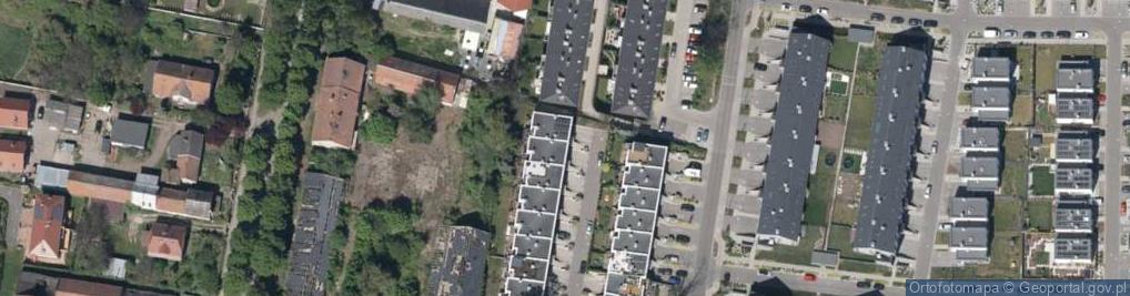 Zdjęcie satelitarne Granitowa ul.