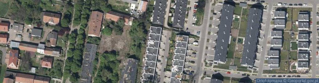 Zdjęcie satelitarne Granitowa ul.
