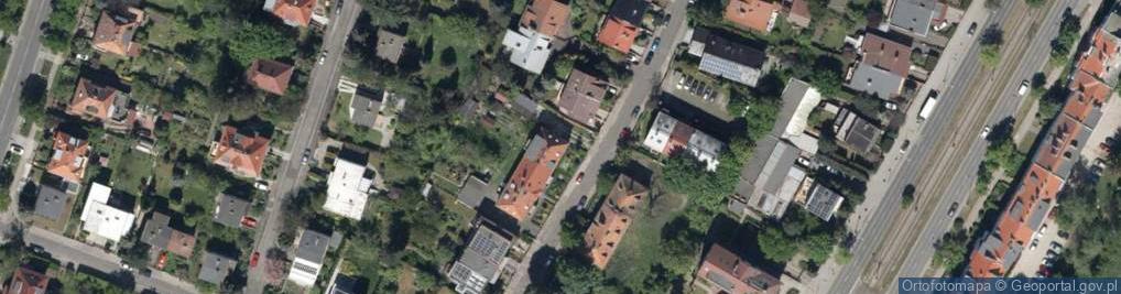 Zdjęcie satelitarne Grójecka ul.