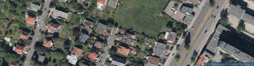 Zdjęcie satelitarne Grójecka ul.