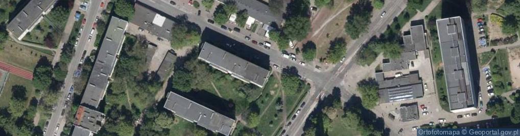 Zdjęcie satelitarne Grochowa ul.