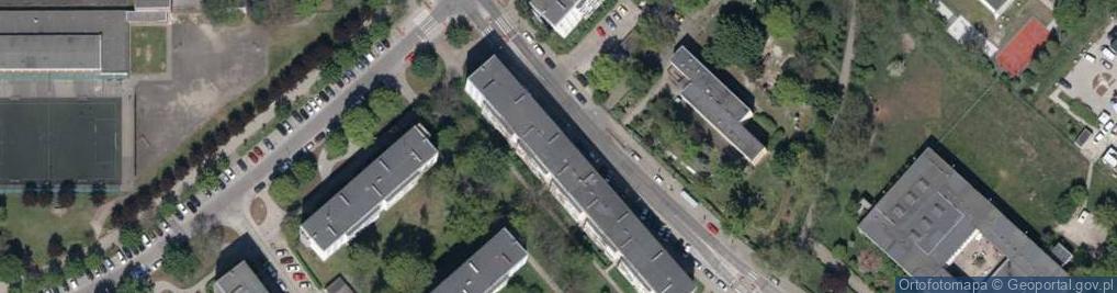 Zdjęcie satelitarne Grochowa ul.