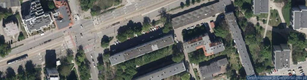 Zdjęcie satelitarne Grabiszyńska ul.