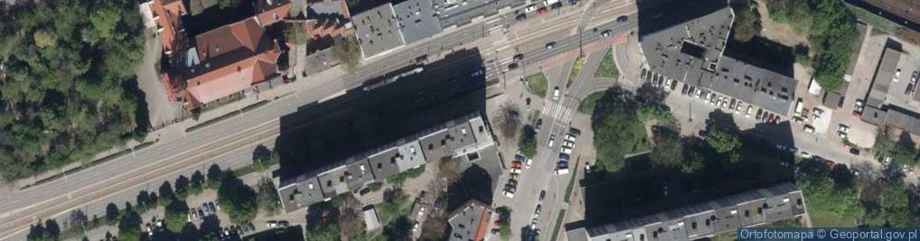 Zdjęcie satelitarne Grabiszyńska ul.