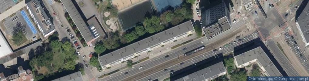 Zdjęcie satelitarne Grabiszyńska ul.