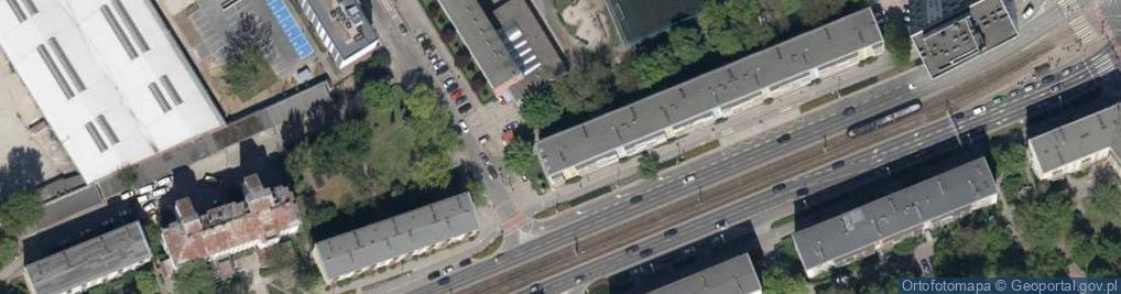 Zdjęcie satelitarne Grabiszyńska ul.