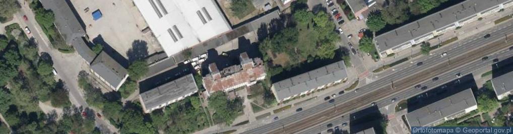 Zdjęcie satelitarne Grabiszyńska ul.