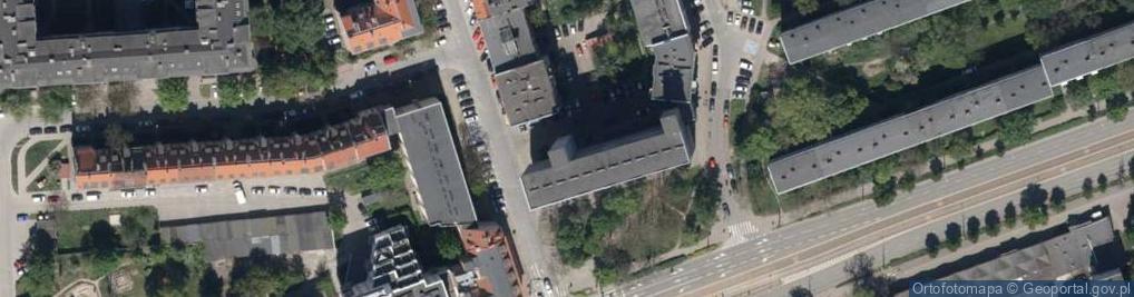Zdjęcie satelitarne Grabiszyńska ul.
