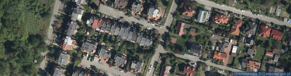 Zdjęcie satelitarne Grybowska ul.