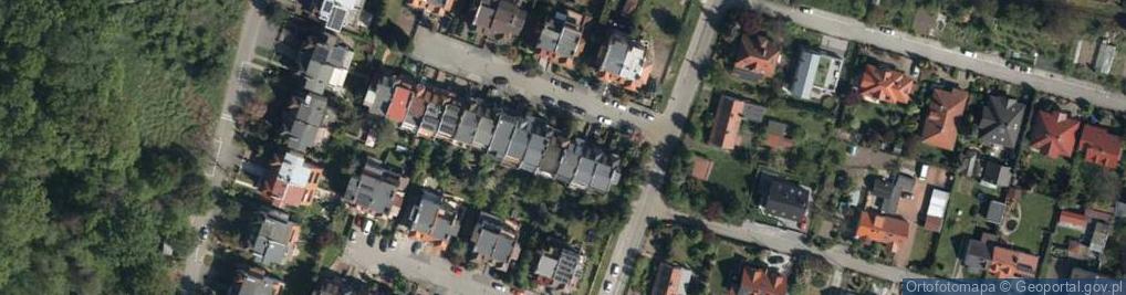 Zdjęcie satelitarne Grybowska ul.