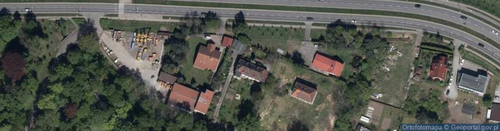 Zdjęcie satelitarne Graniczna ul.