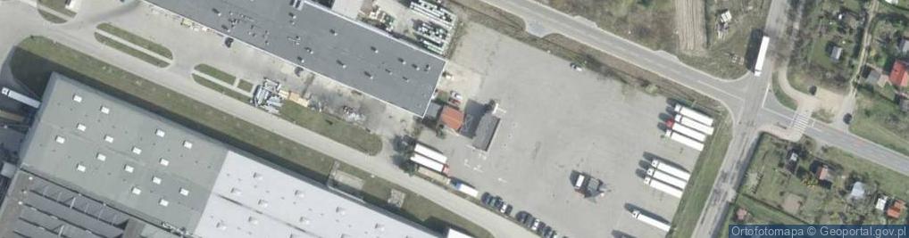 Zdjęcie satelitarne Graficzna ul.