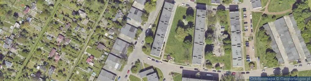 Zdjęcie satelitarne Grzybowska ul.