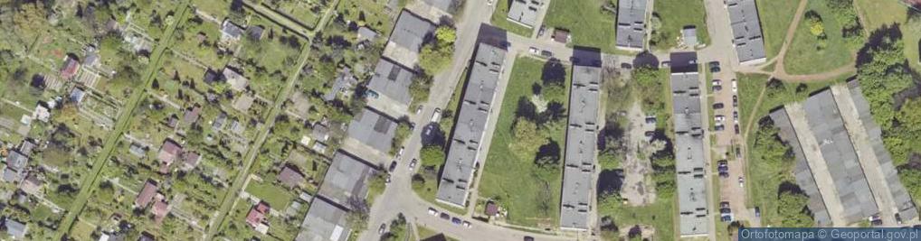 Zdjęcie satelitarne Grzybowska ul.