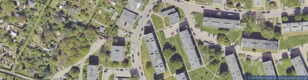 Zdjęcie satelitarne Grzybowska ul.